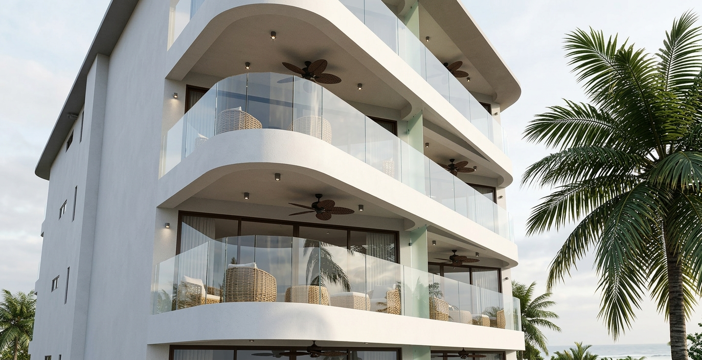 Residents enjoying dining service at Beachside Residence